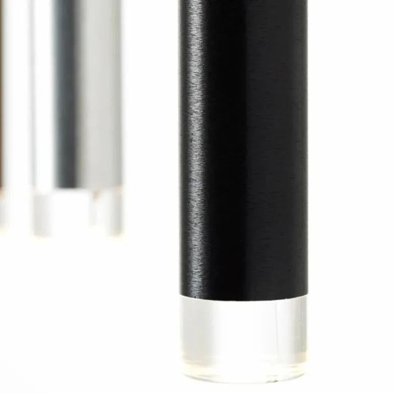 Suspension Brilliant Living Cembalo LED Aluminium, 5 lumières