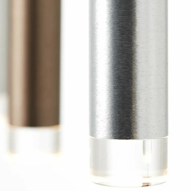 Suspension Brilliant Living Cembalo LED Aluminium, 5 lumières