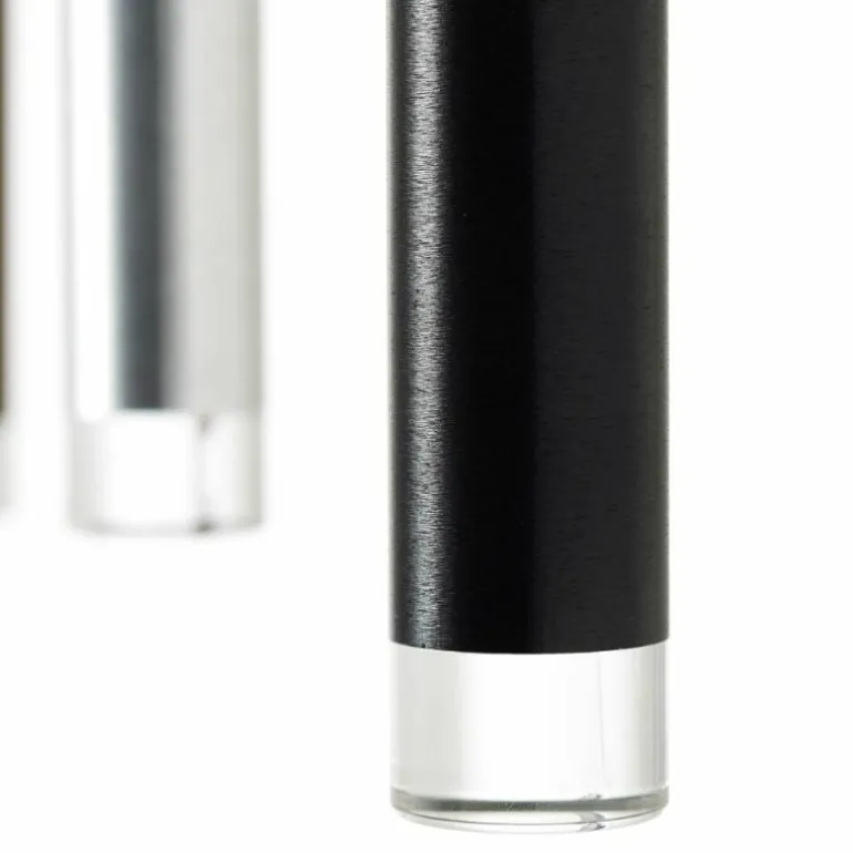 Suspension Brilliant Living Cembalo LED Aluminium, 5 lumières