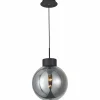 Suspension Brilliant Living Astro Noir, 1 lumière