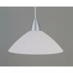 Suspension Brilliant Logo Blanc, 1 lumière