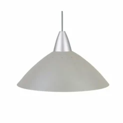 Suspension Brilliant Logo Titane, 1 lumière