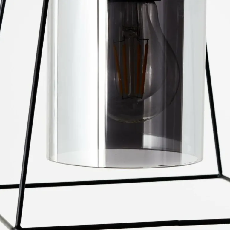 Suspension Brilliant Luxor Noir, 3 lumières