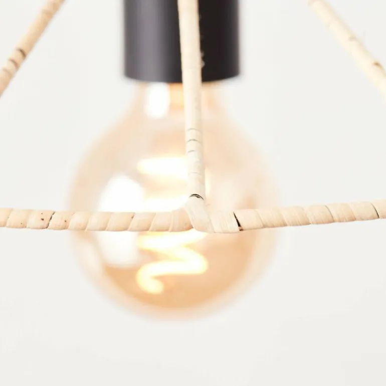 Suspension Brilliant Malty Noir, 1 lumière