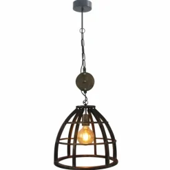 Suspension Brilliant Matrix 2 Noir, 1 lumière