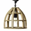 Suspension Brilliant Matrix Wood Noir, 1 lumière