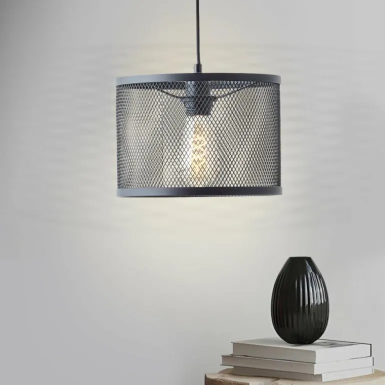 Suspension Brilliant Maze Noir, 1 lumière