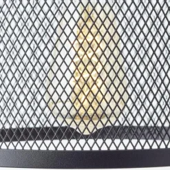 Suspension Brilliant Maze Noir, 1 lumière