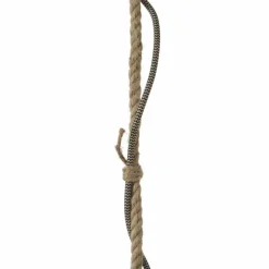 Suspension Brilliant Narcy Bois foncé, 3 lumières