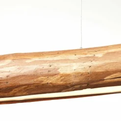 Suspension Brilliant Odun LED Bois clair, Noir, 1 lumière