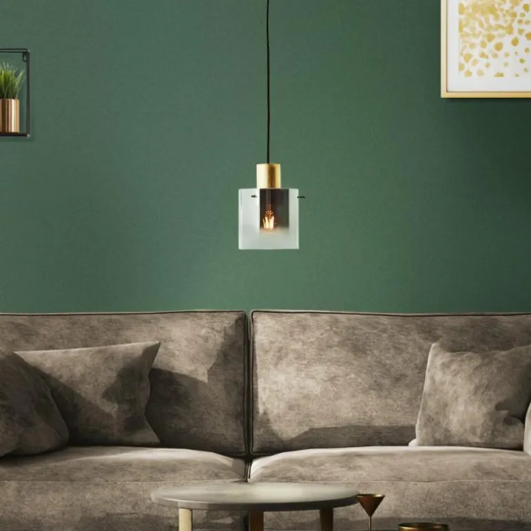 Suspension Brilliant Osaki Or, 1 lumière