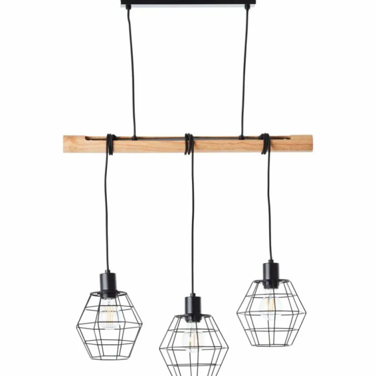 Suspension Brilliant Ottawa Écru, 3 lumières