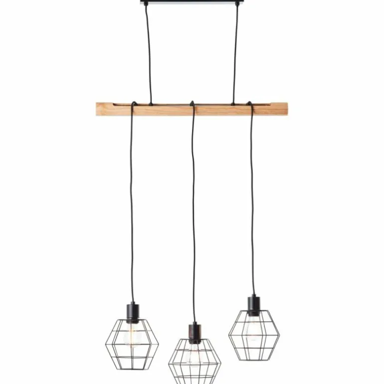 Suspension Brilliant Ottawa Écru, 3 lumières