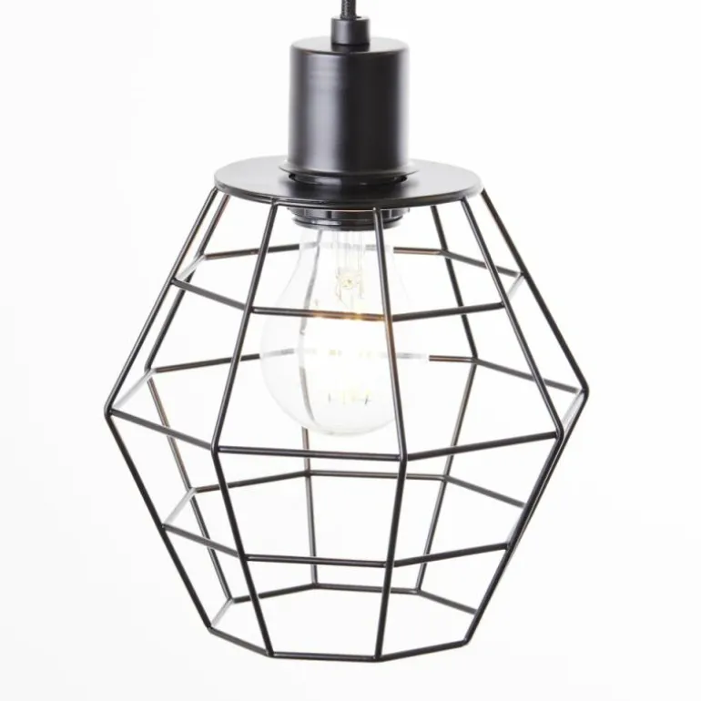 Suspension Brilliant Ottawa Écru, 3 lumières