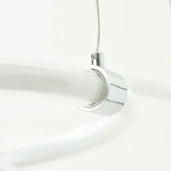 Suspension Brilliant Poolen LED Argenté, 1 lumière, Télécommandes