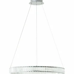 Suspension Brilliant Queen LED Argenté, 1 lumière, Télécommandes