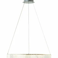 Suspension Brilliant Queen LED Argenté, 1 lumière, Télécommandes