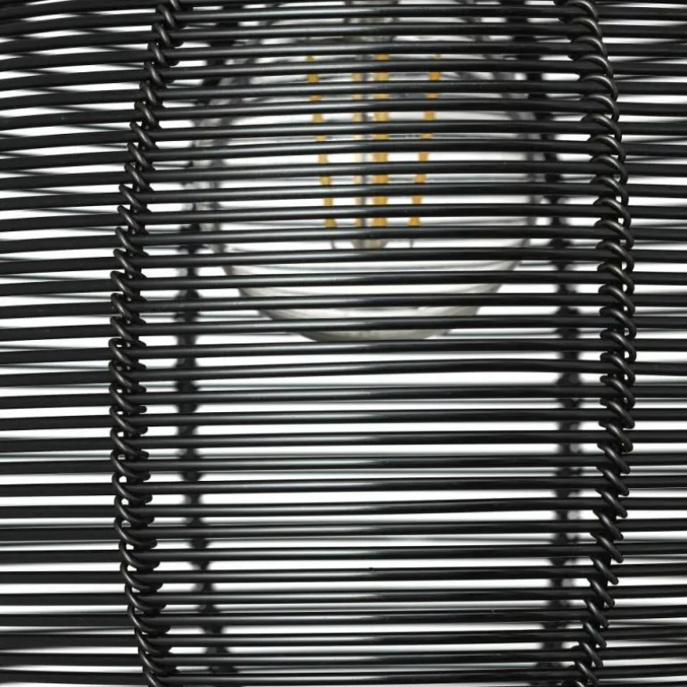 Suspension Brilliant Sambo Noir, 3 lumières