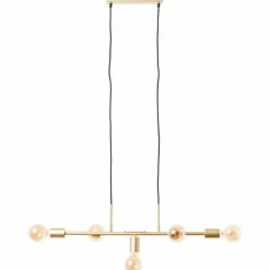 Suspension Brilliant Skylab Or, 5 lumières