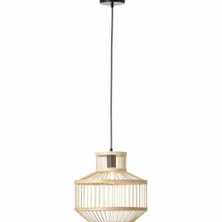 Suspension Brilliant Teva Brun, Noir, 1 lumière