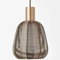 Suspension Brilliant Wallace Moka, 1 lumière