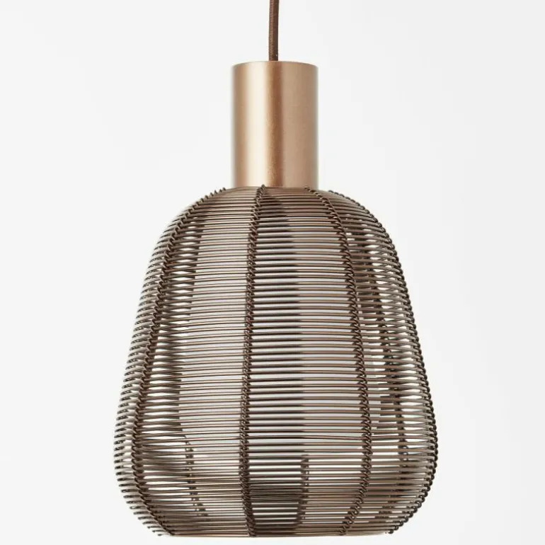 Suspension Brilliant Wallace Moka, 1 lumière