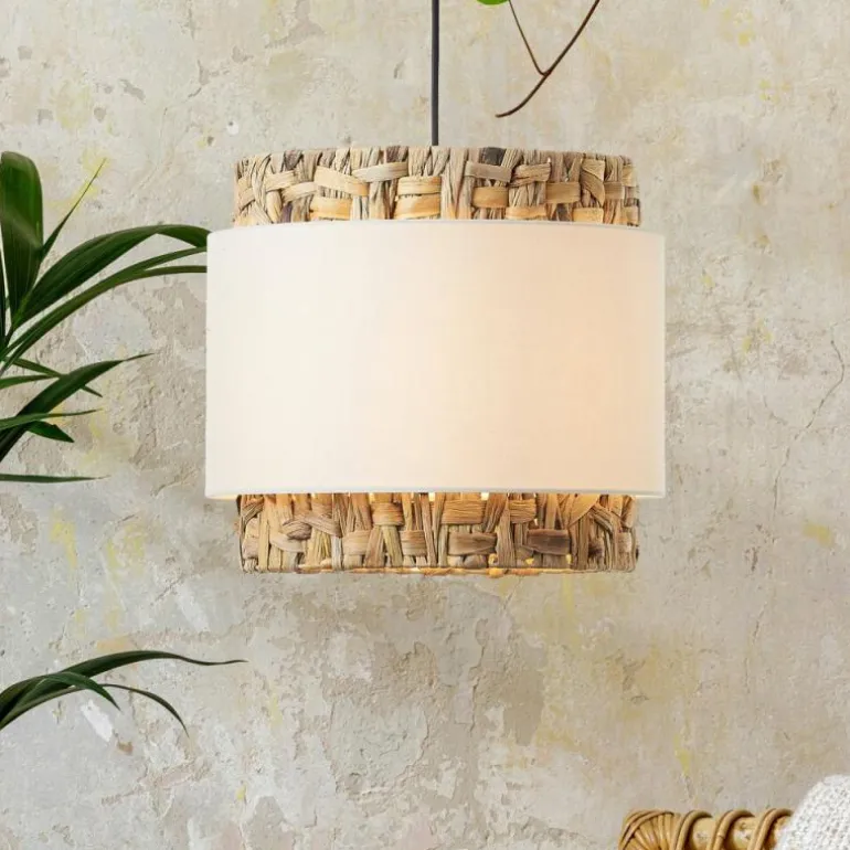 Suspension Brilliant Waterlilly Noir, 1 lumière