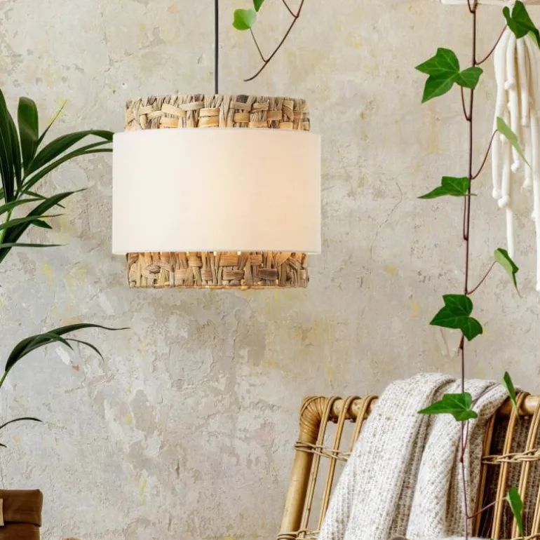 Suspension Brilliant Waterlilly Noir, 1 lumière