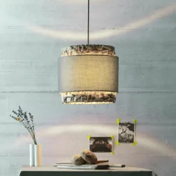 Suspension Brilliant Waterlilly Noir, 1 lumière