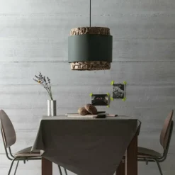 Suspension Brilliant Waterlilly Noir, 1 lumière