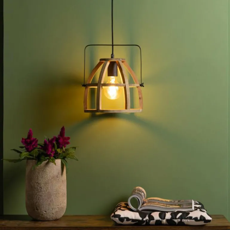 Suspension Brilliant-Leuchten Calley Noir, 1 lumière