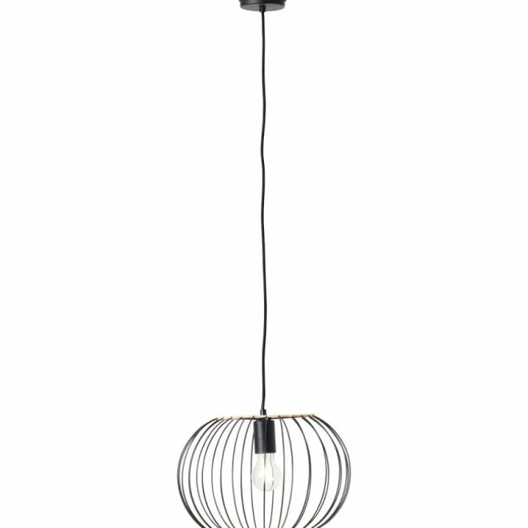 Suspension Brilliant-Leuchten Silemia Noir, 1 lumière