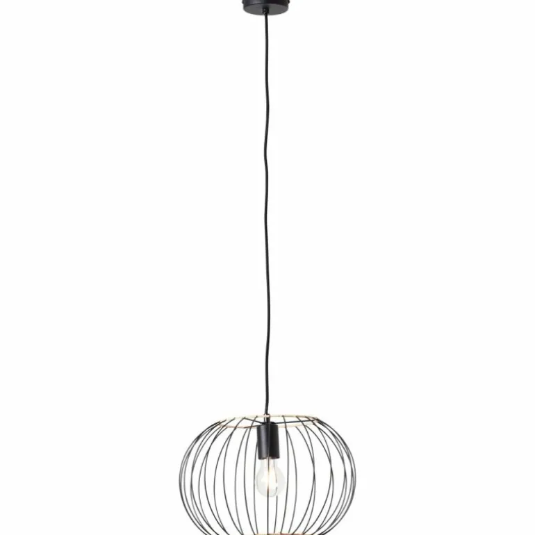 Suspension Brilliant-Leuchten Silemia Noir, 1 lumière