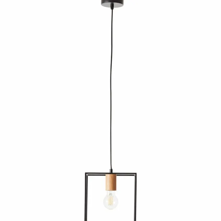 Suspension Brilliant-Leuchten Arica Noir, 1 lumière