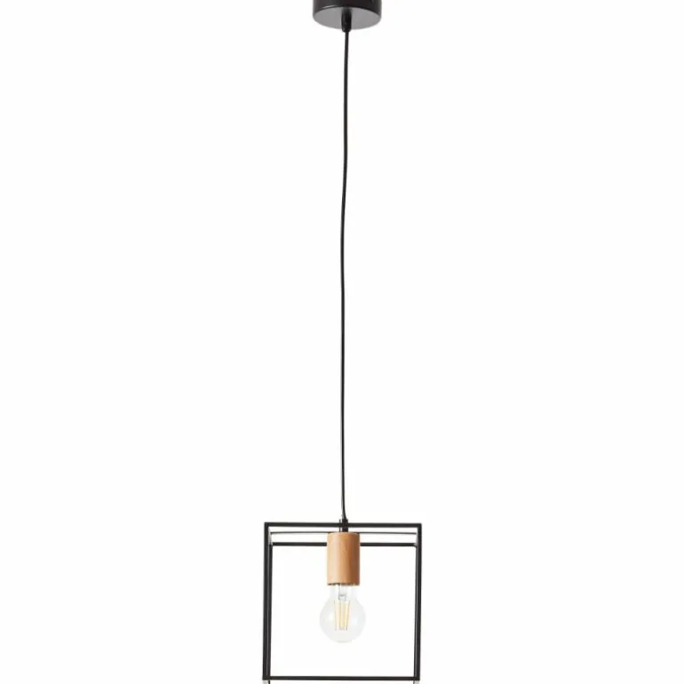 Suspension Brilliant-Leuchten Arica Noir, 1 lumière