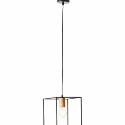 Suspension Brilliant-Leuchten Arica Noir, 1 lumière