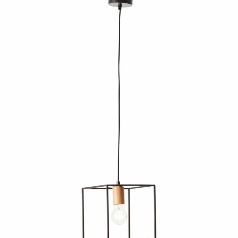 Suspension Brilliant-Leuchten Arica Noir, 1 lumière