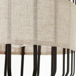 Suspension Brilliant-Leuchten Slope Noir, 1 lumière