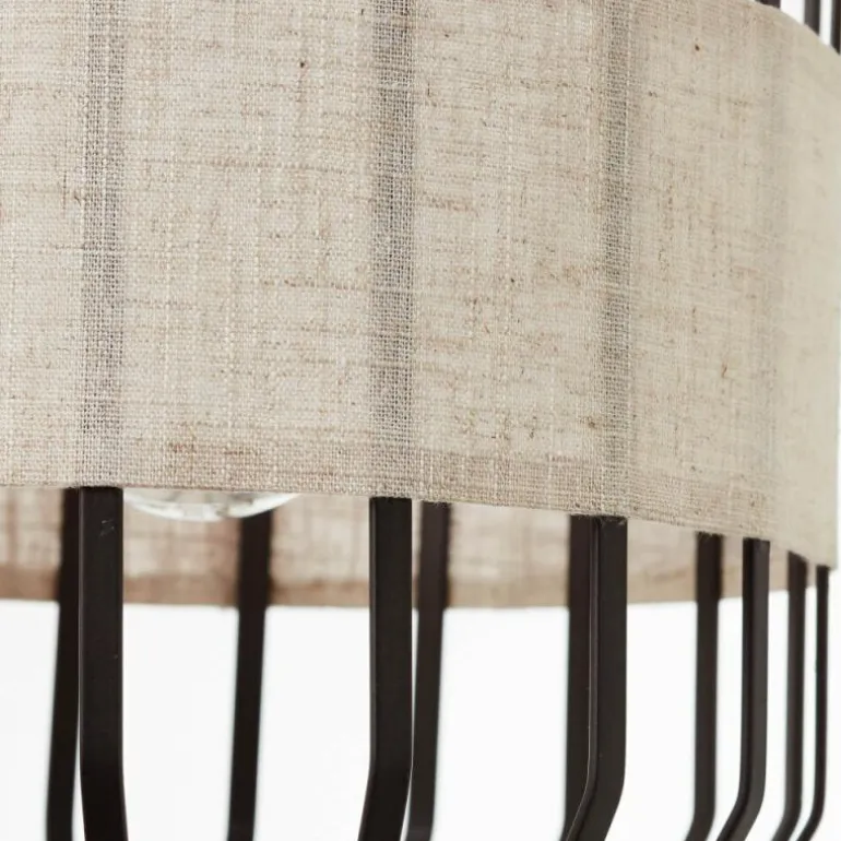 Suspension Brilliant-Leuchten Slope Noir, 1 lumière