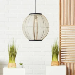 Suspension Brilliant-Leuchten Tanah Noir, 1 lumière