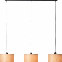 Suspension Brilliant-Leuchten Romm Noir, 3 lumières