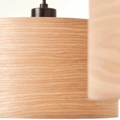 Suspension Brilliant-Leuchten Romm Noir, 3 lumières