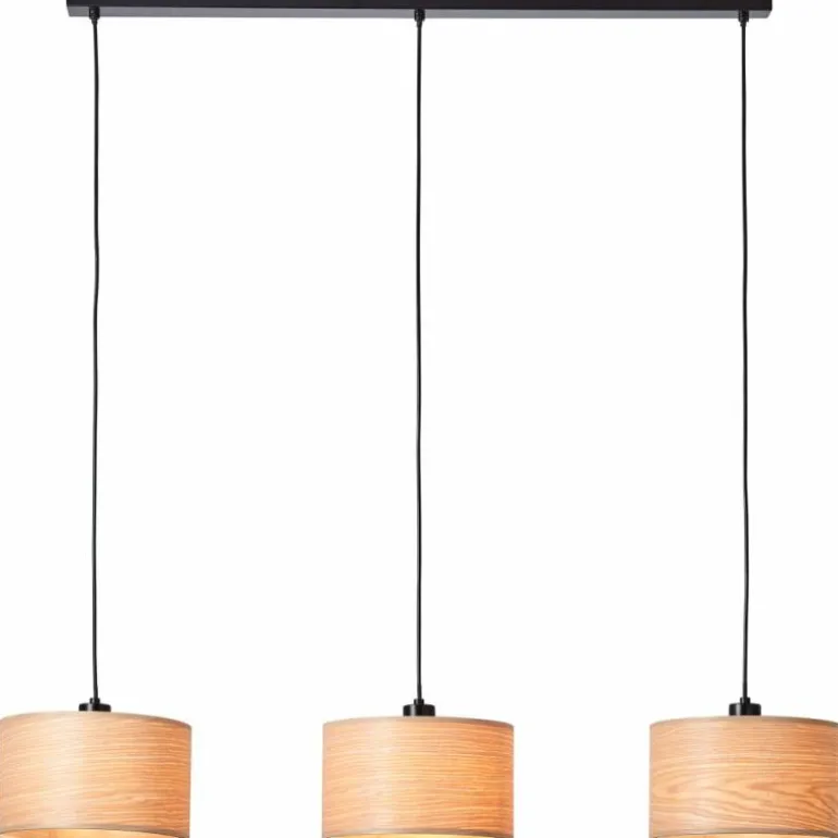 Suspension Brilliant-Leuchten Romm Noir, 3 lumières
