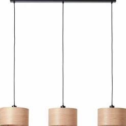 Suspension Brilliant-Leuchten Romm Noir, 3 lumières