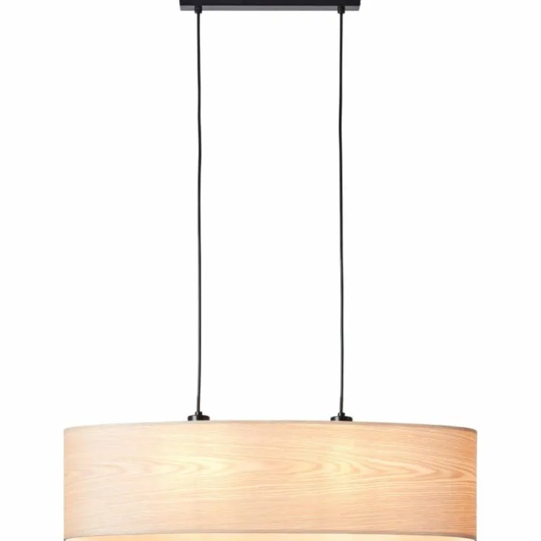 Suspension Brilliant-Leuchten Romm Noir, 2 lumières