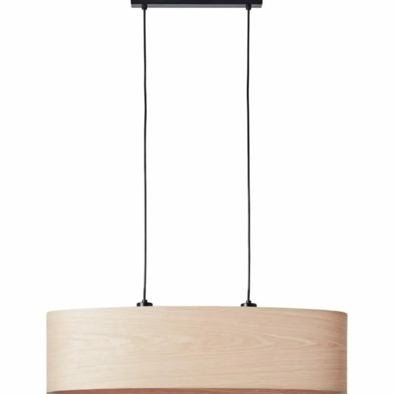 Suspension Brilliant-Leuchten Romm Noir, 2 lumières