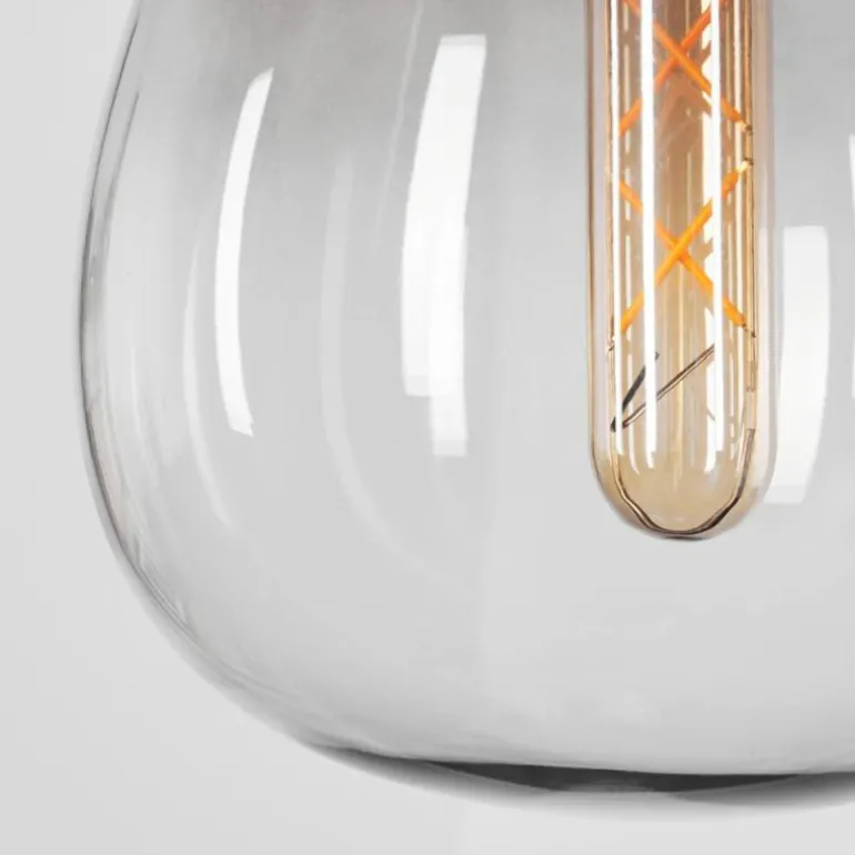 Suspension Brolla Noir, 3 lumières