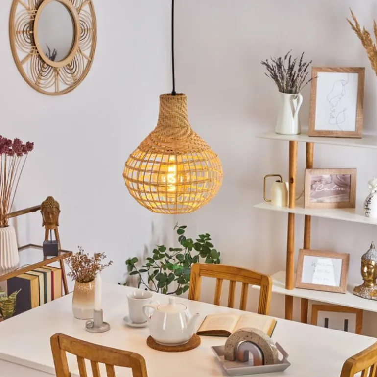 Suspension Bulach Noir, 1 lumière