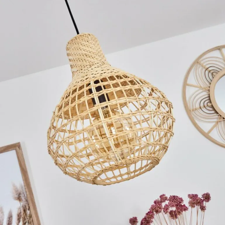 Suspension Bulach Noir, 1 lumière