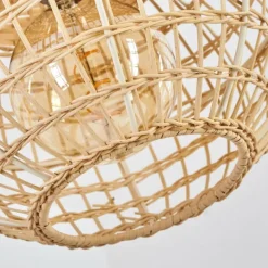 Suspension Bulach Noir, 1 lumière